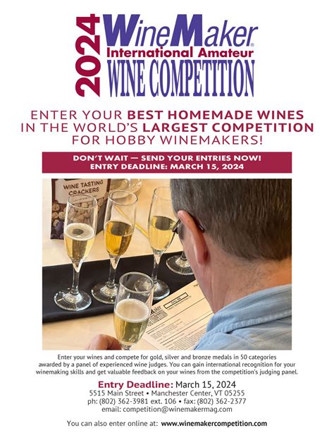 winemaker magazine competition 2024